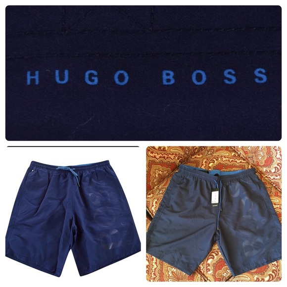 Hugo Boss Other - BOSS ATHLEISURE Hugo Boss Navy 'Orca' Shorts